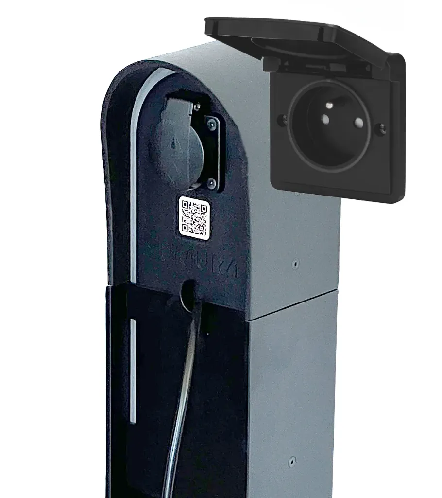 01P-Sumura NO DIRECT Charger met 230V stopcontact & secure adaptervak - PAAL montage